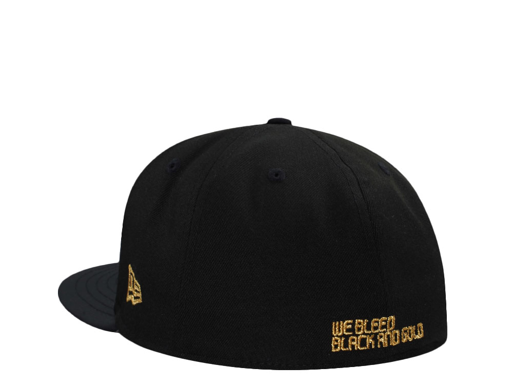 New Era Pittsburgh Pirates PNC Park Upside Black Prime Edition 59Fifty Fitted Gorra