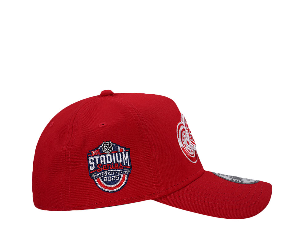 New Era Detroit Red Wings Stadium Series 2025 Red Prime Edition 9Forty A Frame Snapback Gorra