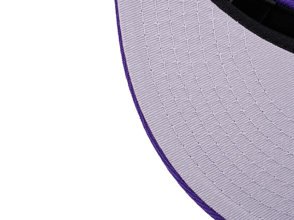 New Era Los Angeles Lakers 17x Champs Purple 59Fifty Fitted Gorra