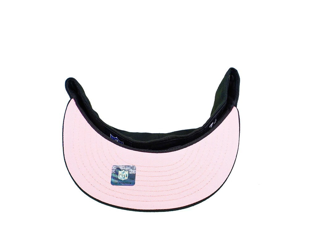 New Era Las Vegas Raiders 60th Season Black Pink Edition 59Fifty Fitted Gorra