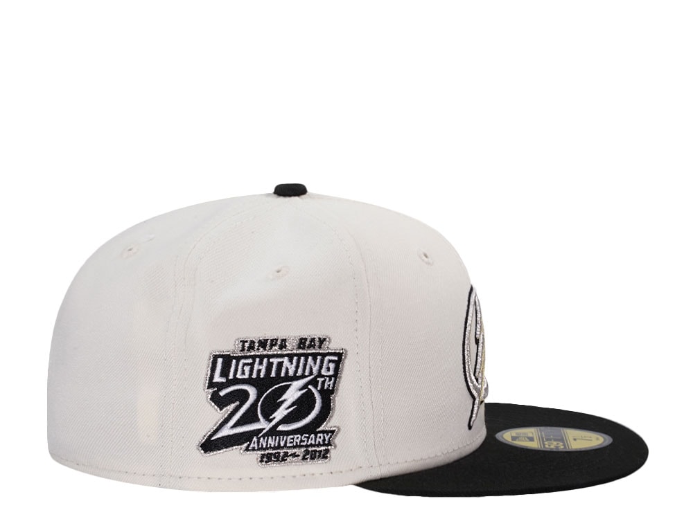 New Era Tampa Bay Lightning 20th Anniversary Chrome Two Tone Edition 59Fifty Fitted Gorra