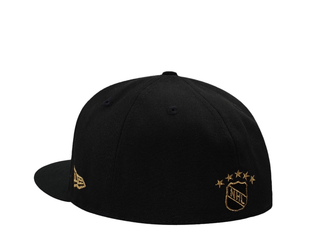New Era Quebec Nordiques Prince of Wales Conference Black Prime Edition 59Fifty Fitted Gorra