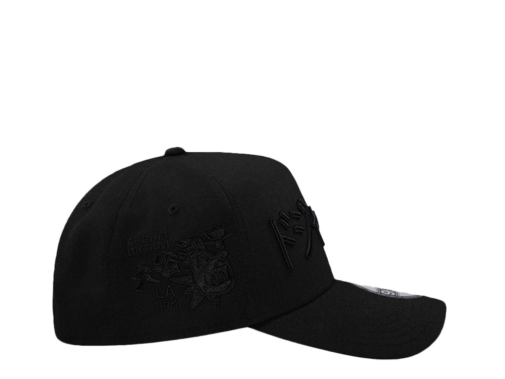 New Era Los Angeles Dodgers Ohtani Black Out Pink Edition 9Forty A Frame Snapback Gorra