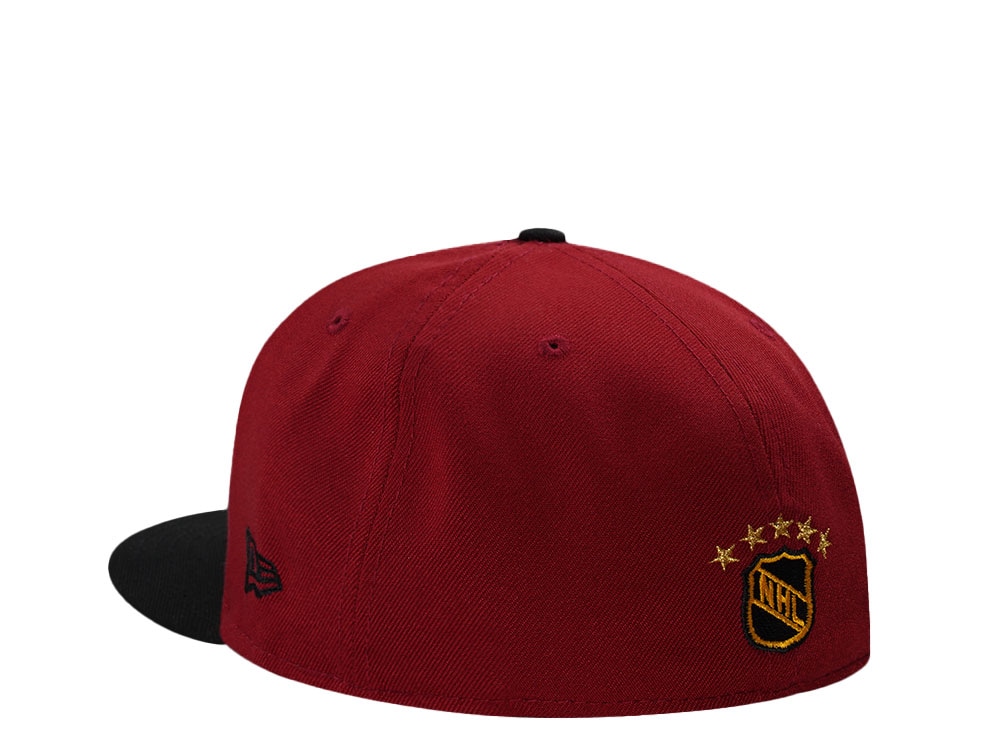New Era Dallas Stars 20th Anniversary Red Two Tone Edition 59Fifty Fitted Gorra
