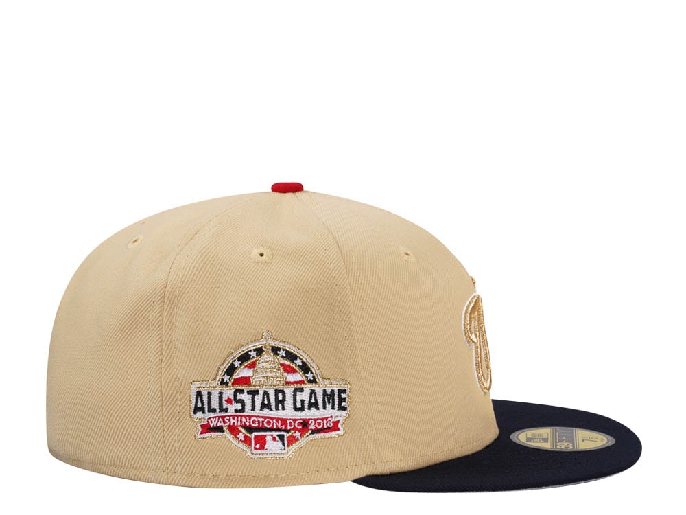 New Era Washington Nationals All Star Game 2018 Vegas Prime Two Tone Edition 59Fifty Fitted Gorra