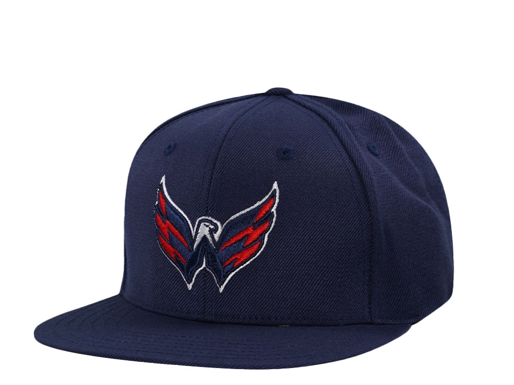 American Needle Washington Capitals 400 Series Navy Snapback Gorra