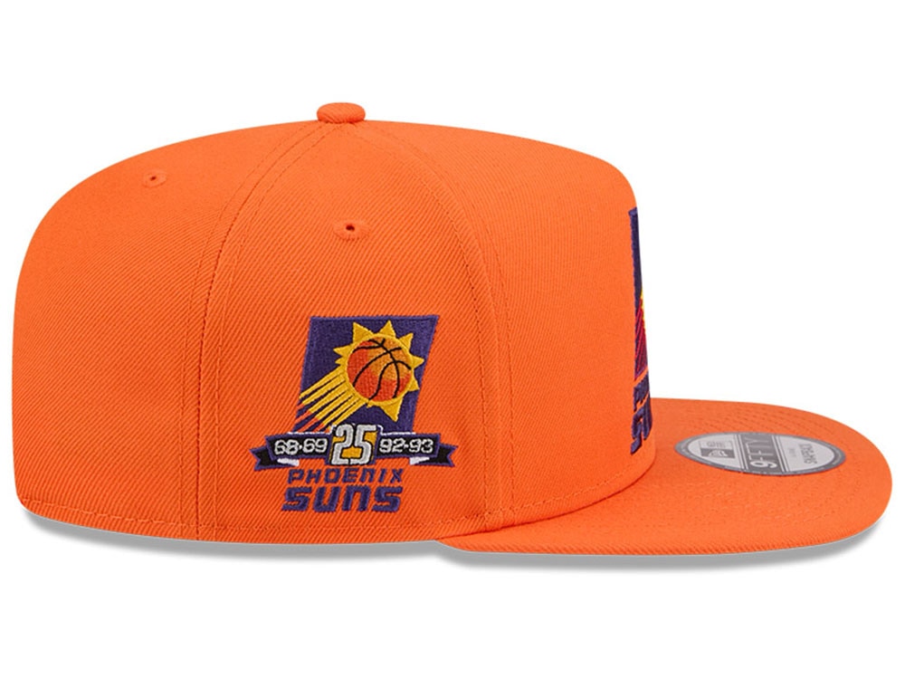 New Era Phoenix Suns 25th Anniversary HWC Edition 9Fifty A Frame Snapback Gorra