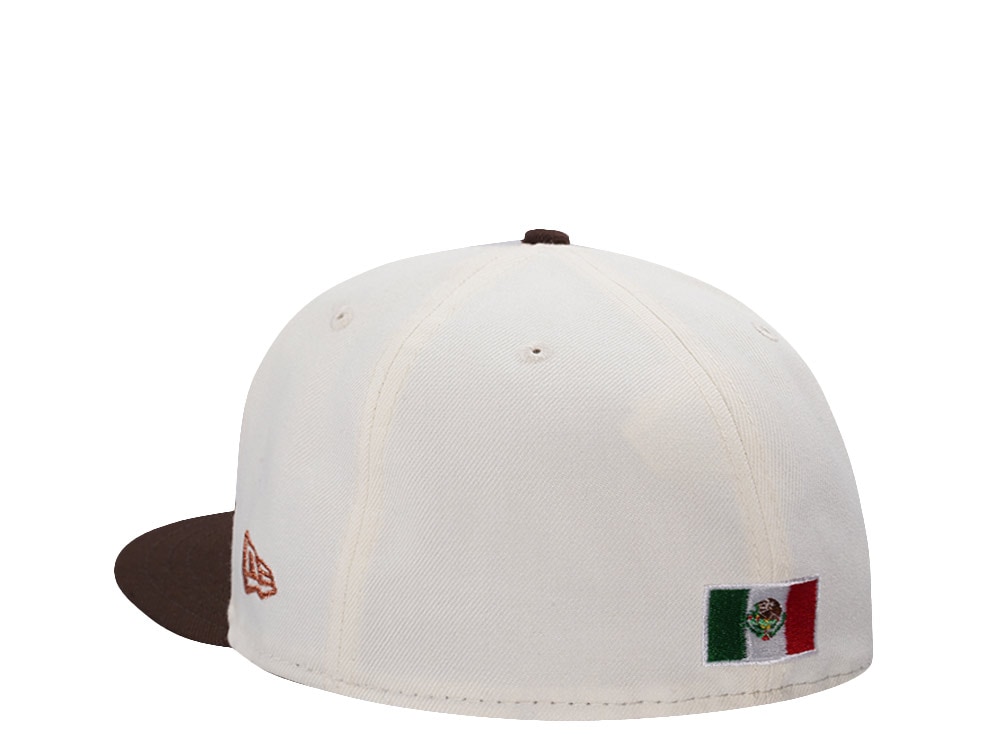 New Era Mexico Temple Chrome Two Tone Edition 59Fifty Fitted Gorra
