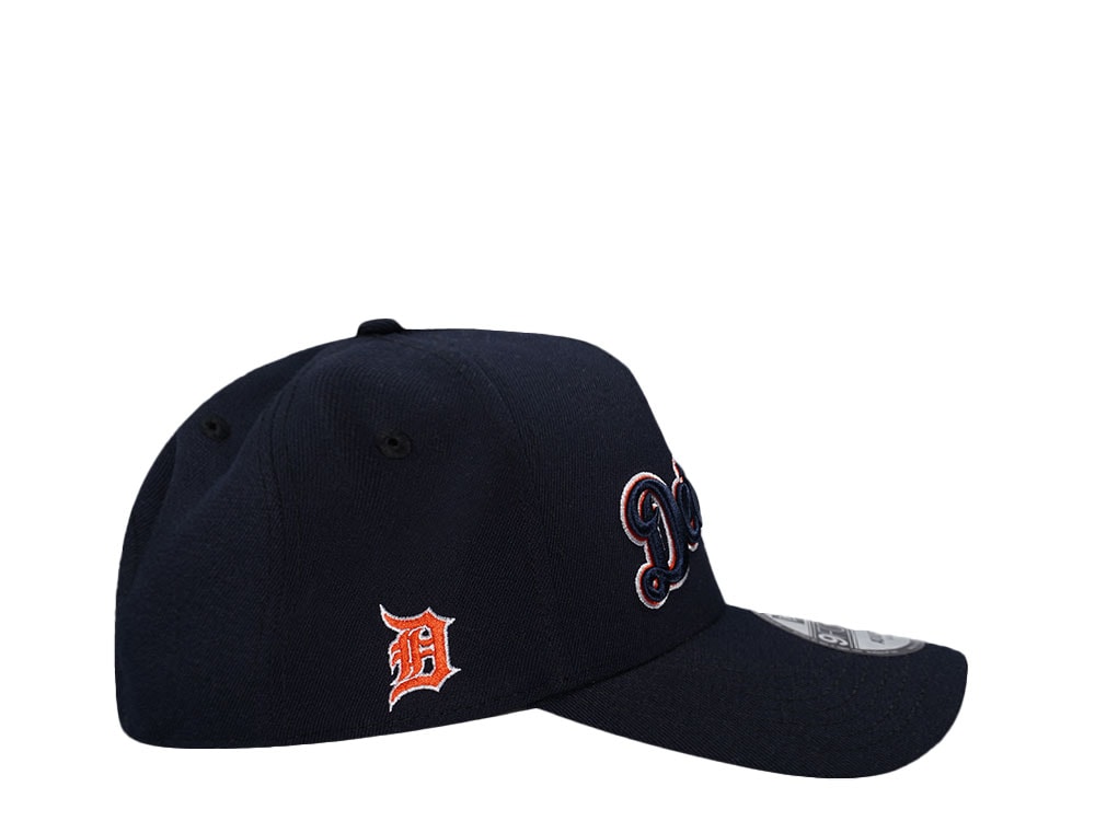 New Era Detroit Tigers Navy Classic Edition 9Forty A Frame Snapback Gorra