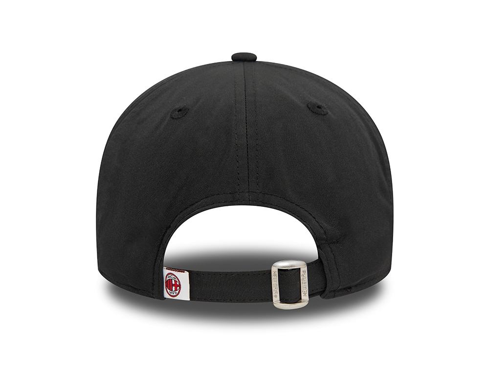 New Era AC Milan Black Reflective 9Forty Strapback Gorra