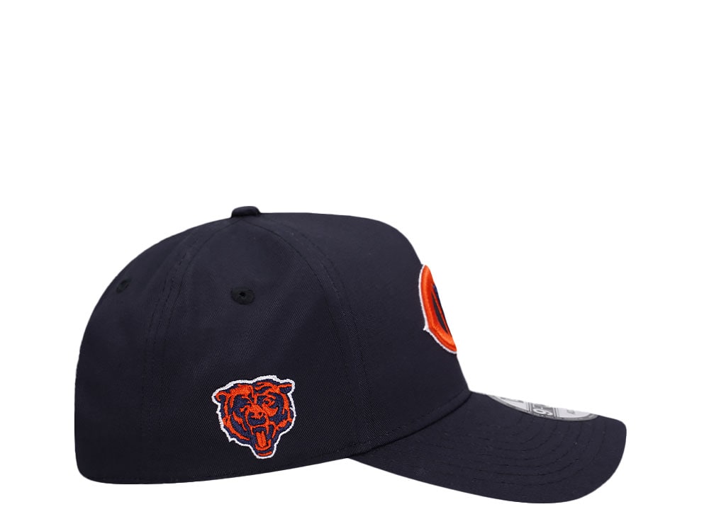 New Era Chicago Bears City Originals Navy Edition 9Forty A Frame Snapback Gorra