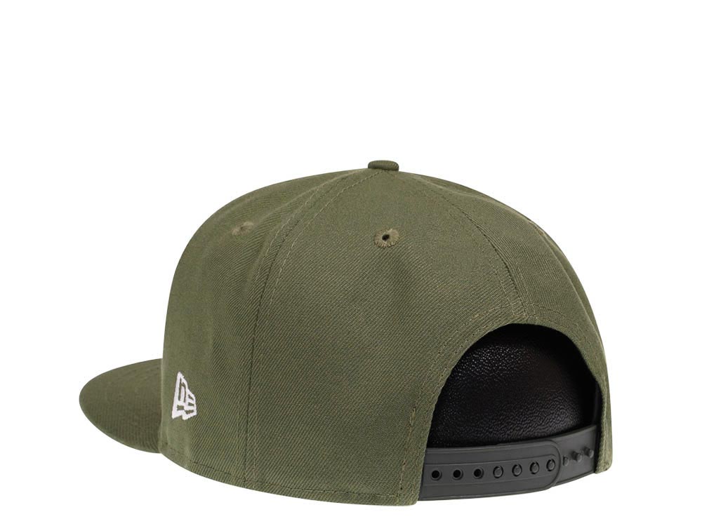 New Era Denver Broncos Olive Edition 9Fifty Snapback Gorra