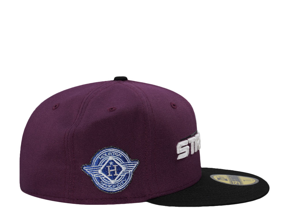New Era Houston Astros Space City Glow in the Dark Purple Two Tone Edition 59Fifty Fitted Gorra