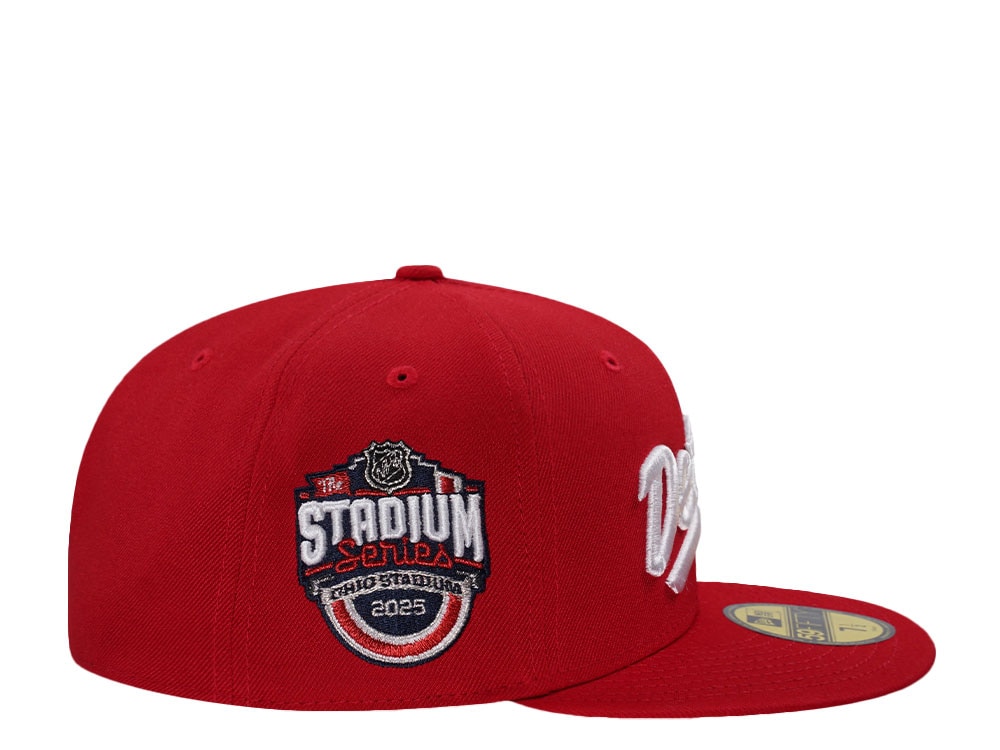New Era Detroit Red Wings Stadium Series 2025 Red Prime Edition 59Fifty Fitted Gorra