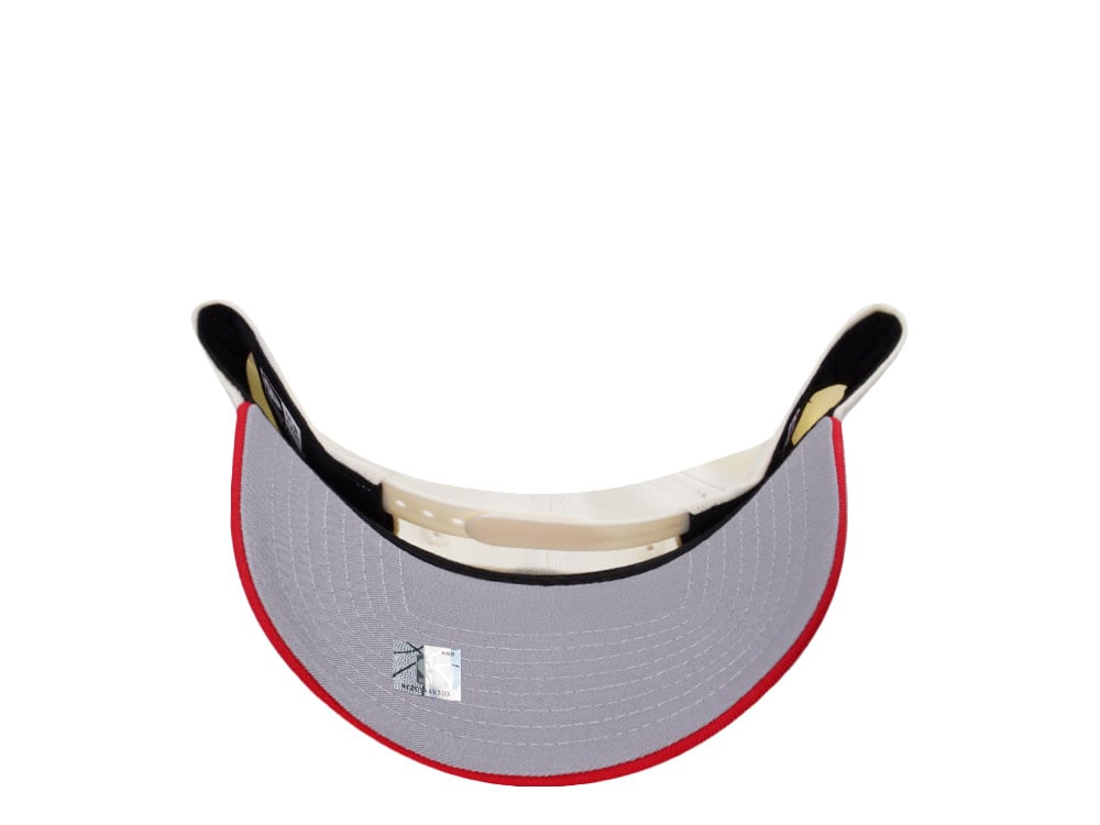 New Era Chicago Bulls Script Chrome Two Tone Edition 9Forty A Frame Snapback Gorra