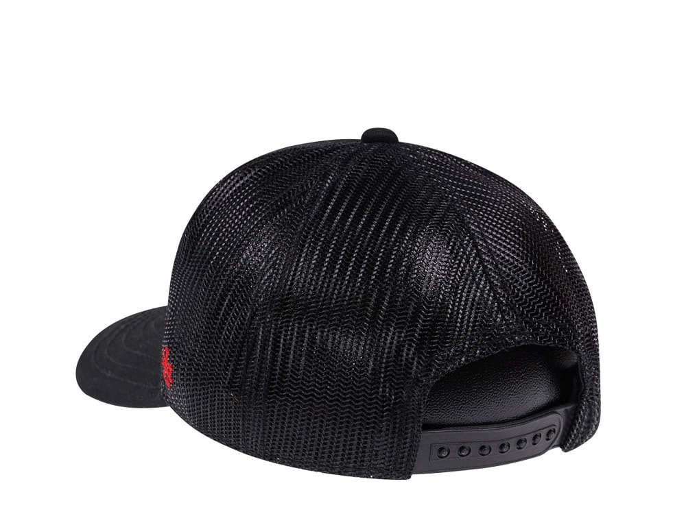 American Needle Vancouver Canucks Black Trucker Snapback Gorra