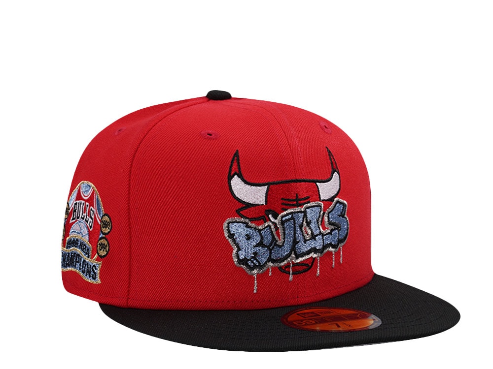 New Era Chicago Bulls Champions 1996 Red Two Tone Edition 59Fifty Fitted Gorra