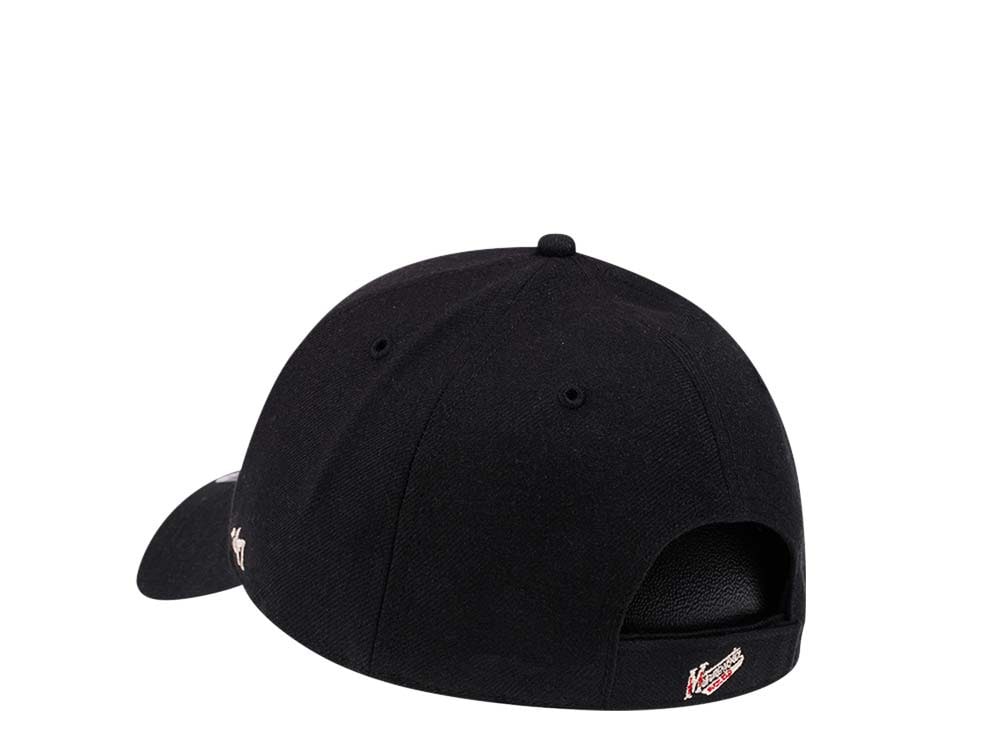 47Brand Minnesota Wild Classic Black Strapback Gorra