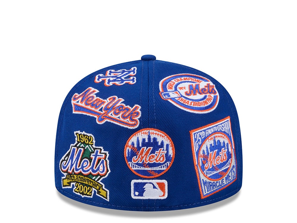 New Era New York Mets All Over Blue Edition 59Fifty Fitted Gorra