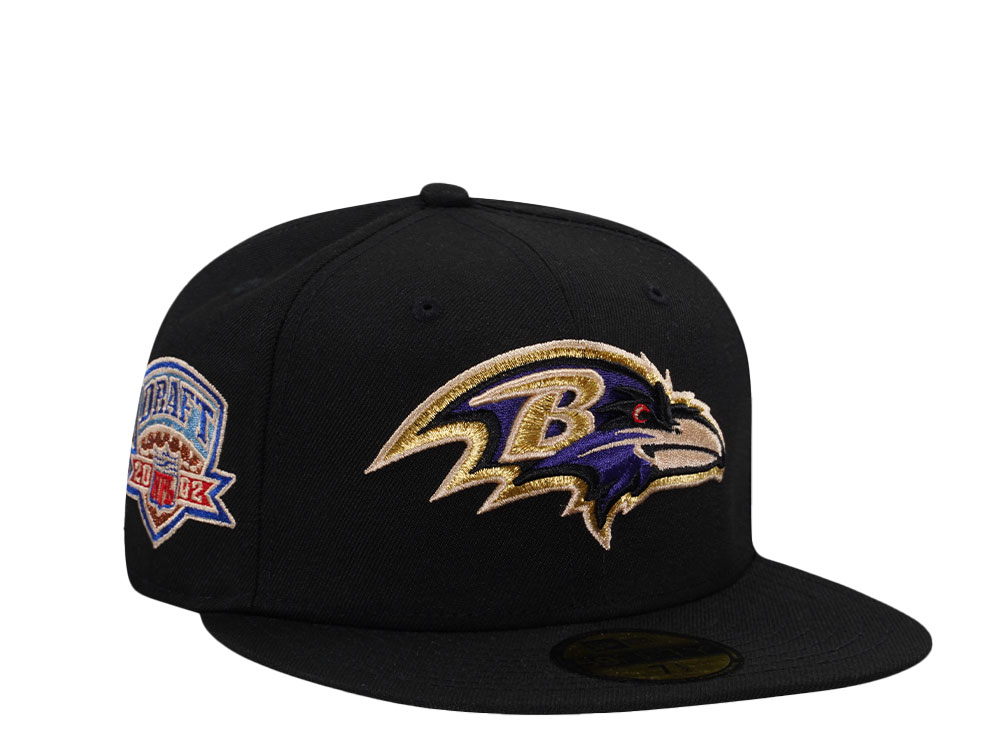 New Era Baltimore Ravens Draft 2002 Legend Edition 59Fifty Fitted Gorra