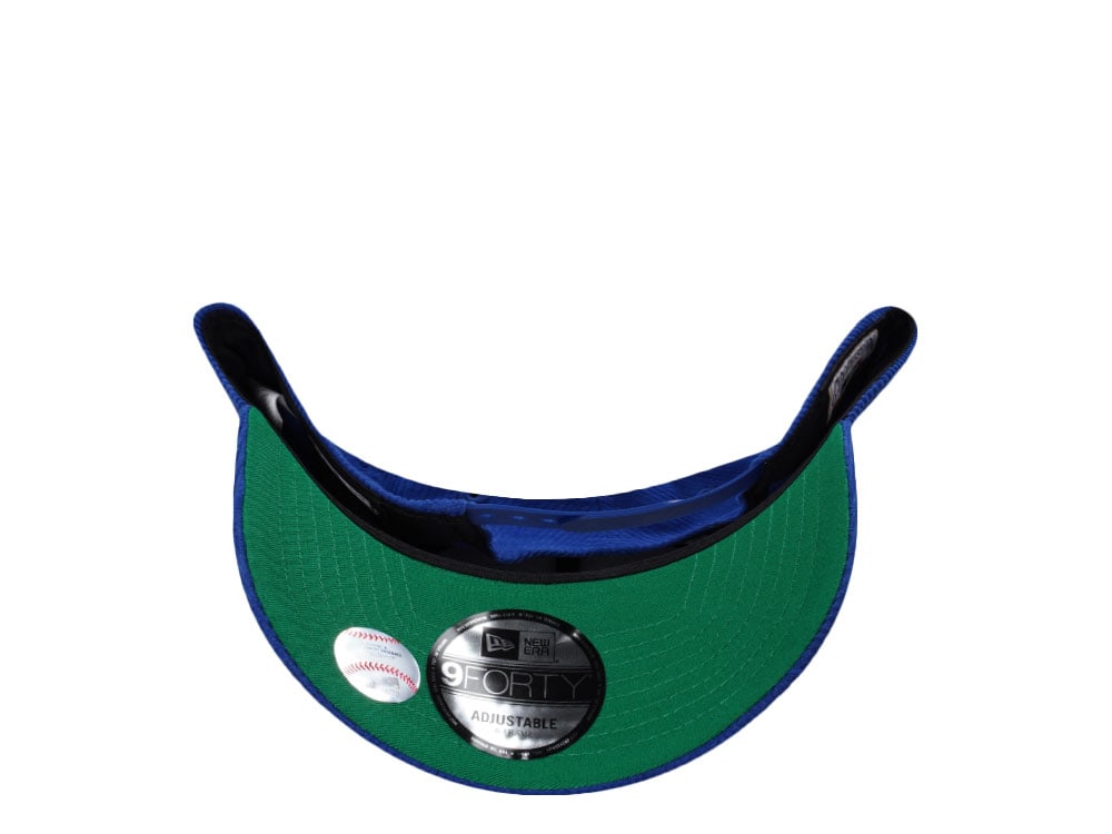 New Era Chicago Cubs World Series 2016 Blue Throwback Corduroy Edition 9Forty A Frame Snapback Gorra