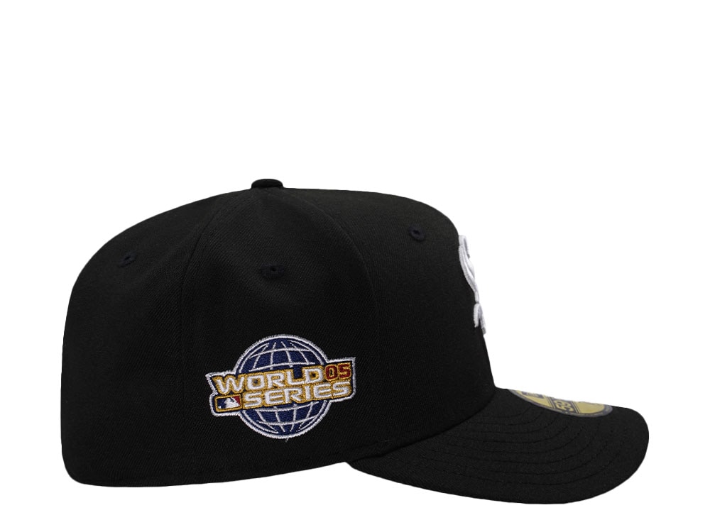 New Era Chicago White Sox World Series 2005 Black Prime Edition 59Fifty Pre Curved Fitted Gorra