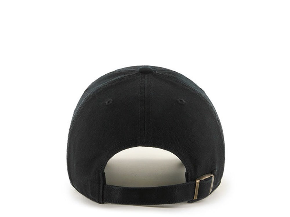 47Brand Chicago White Sox Black on Black Clean up Strapback Gorra