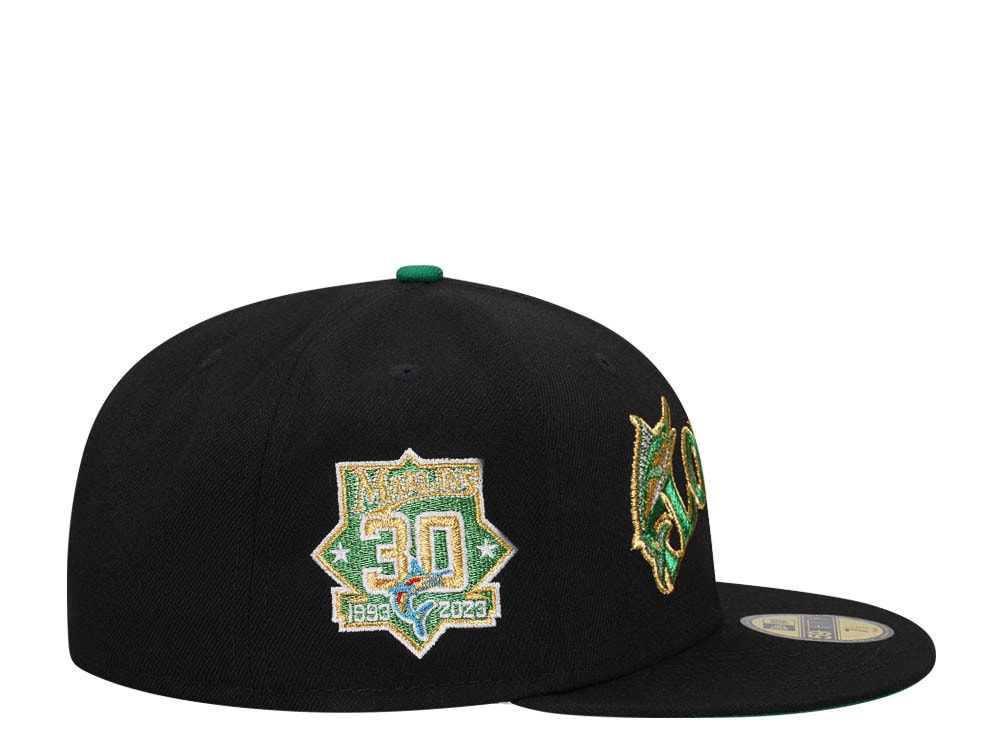 New Era Florida Marlins 30th Anniversary Metallic Wonder Edition 59Fifty Fitted Gorra