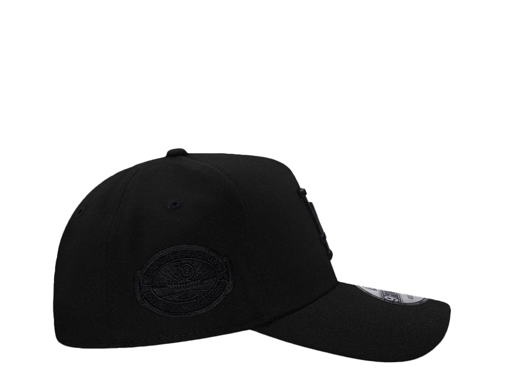 New Era Los Angeles Dodgers 40th Anniversary Black Out Red Edition 9Forty A Frame Snapback Gorra