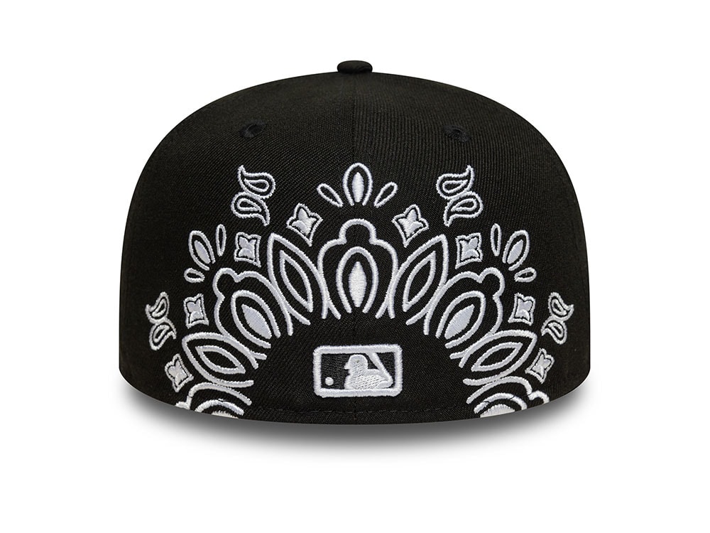 New Era New York Yankees Black Paisley Edition 59Fifty Fitted Gorra