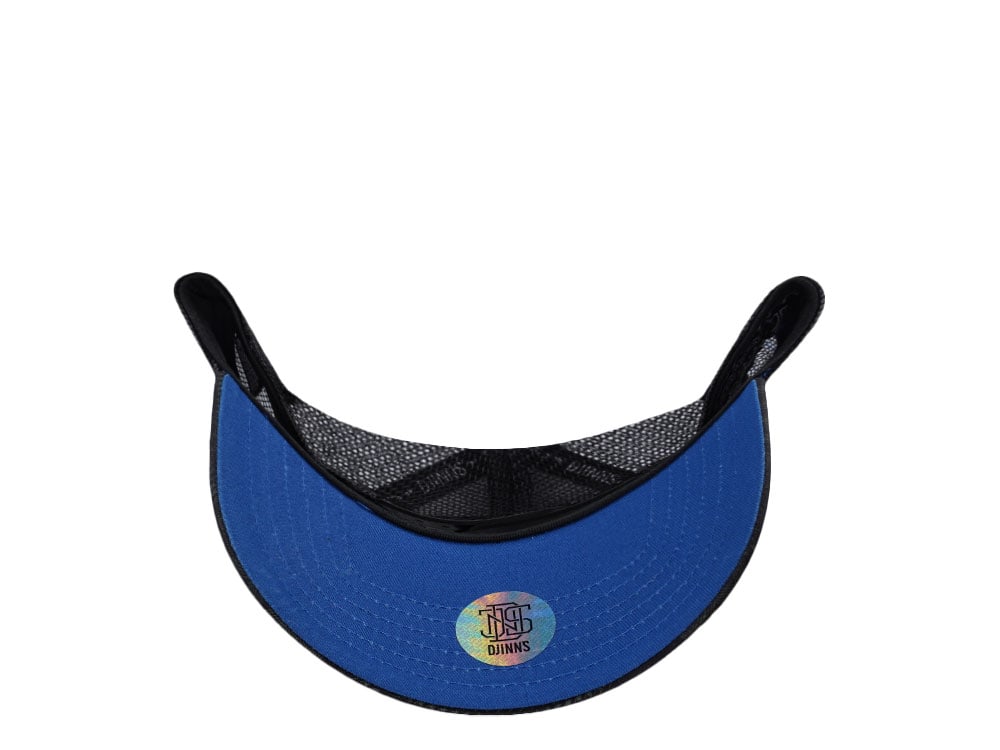 Djinns Camouflage Black Trucker Snapback Gorra
