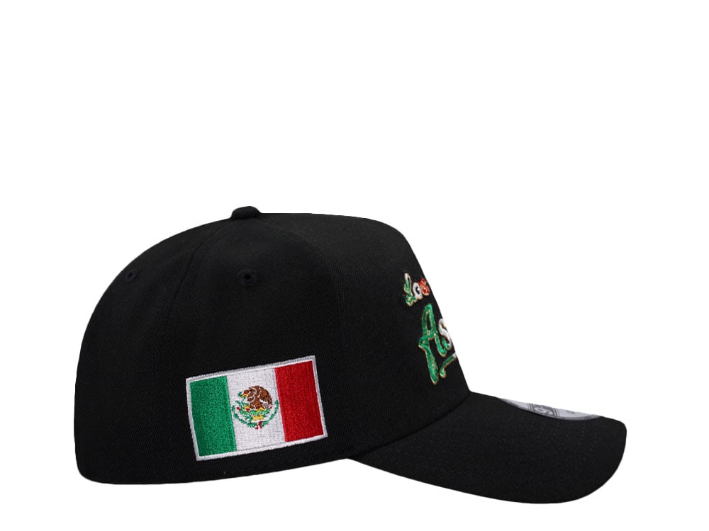 New Era Houston Astros Mexico Black Edition 9Forty A Frame Snapback Gorra