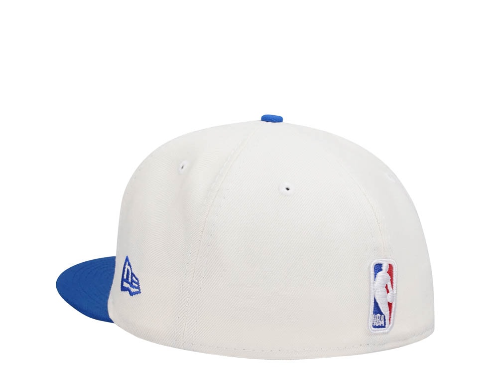 New Era Detroit Pistons Chrome Two Tone Edition 59Fifty Fitted Gorra