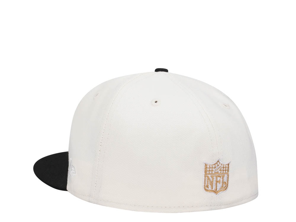 New Era New Orleans Saints Pro Bowl Chrome Two Tone Edition 59Fifty Fitted Gorra