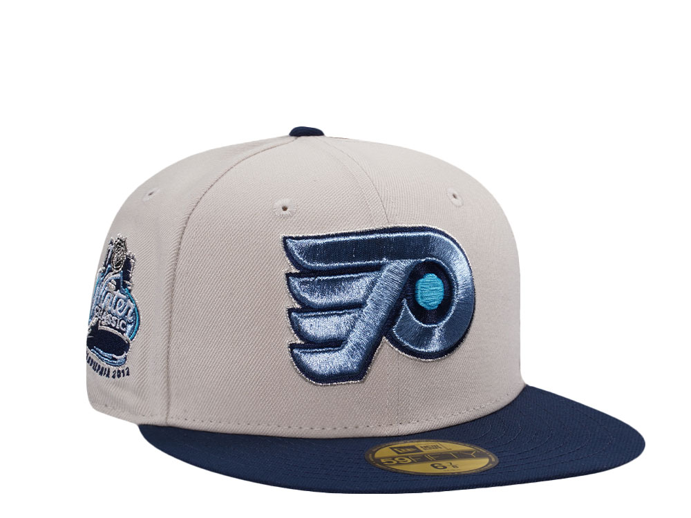 New Era Philadelphia Flyers Winter Classic 2012 Metallic Stone Two Tone Edition 59Fifty Fitted Gorra