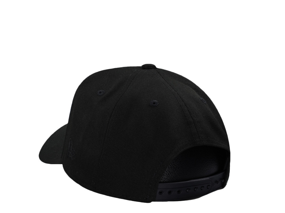 New Era Clearwater Threshers Black Prime Edition 9Forty A Frame Snapback Gorra