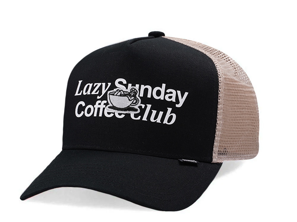Djinns HFT Guy in a Cup Black Trucker Snapback Gorra
