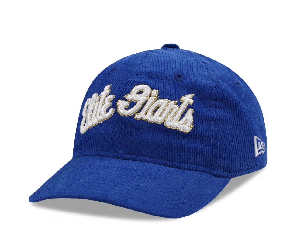 New Era Baltimore Elite Giants Corduroy Blue Prime Edition 9Twenty Adjustable Gorra