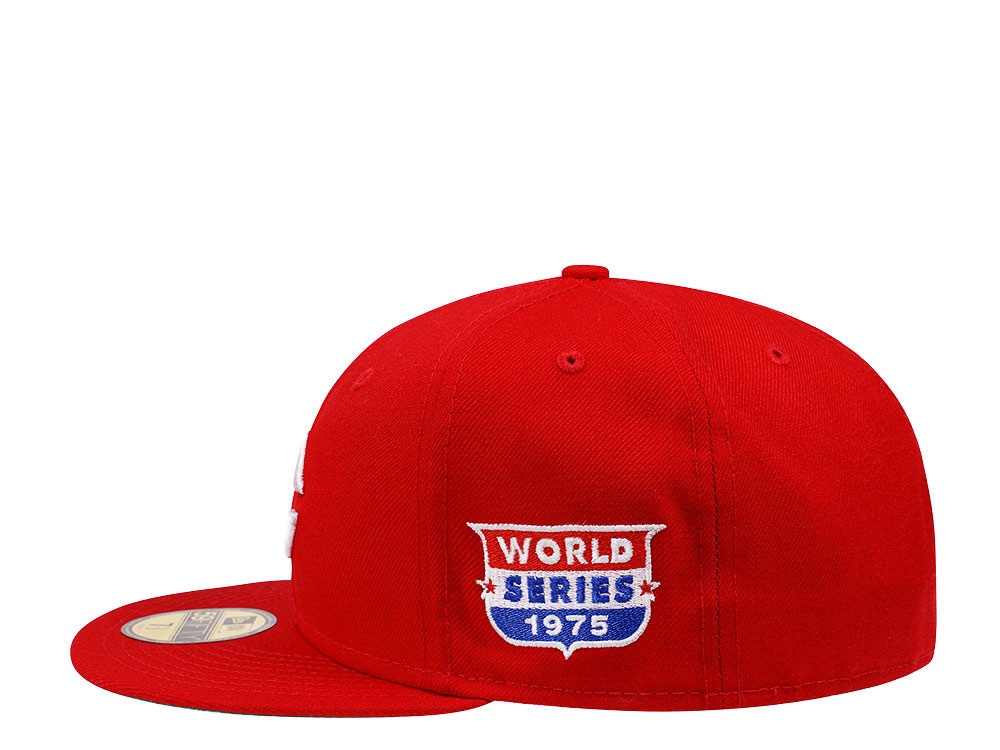 New Era Cincinnati Reds World Series 1975 Throwback Edition 59Fifty Fitted Gorra