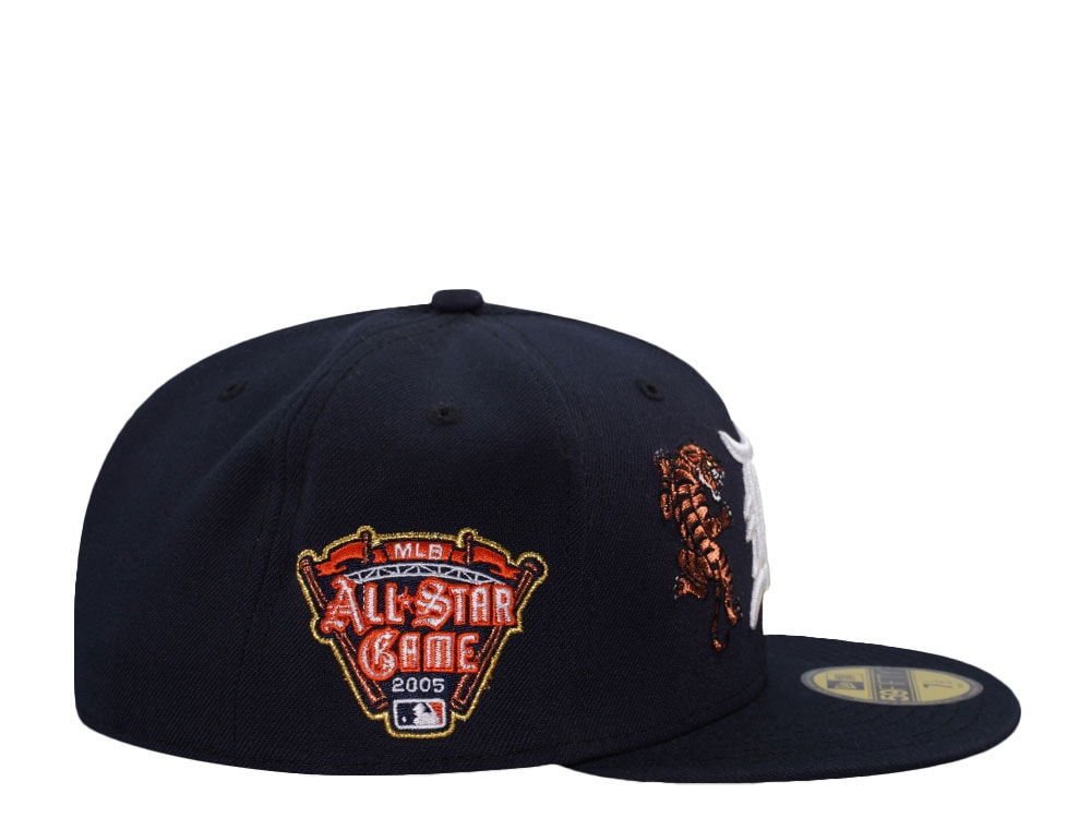 New Era Detroit Tigers All Star Game 2005 Navy Prime Edition 59Fifty Fitted Gorra