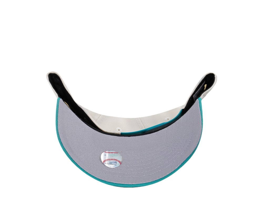 New Era Florida Marlins Inaugural Year 1993 Chrome Two Tone Edition 9Forty A Frame Snapback Gorra