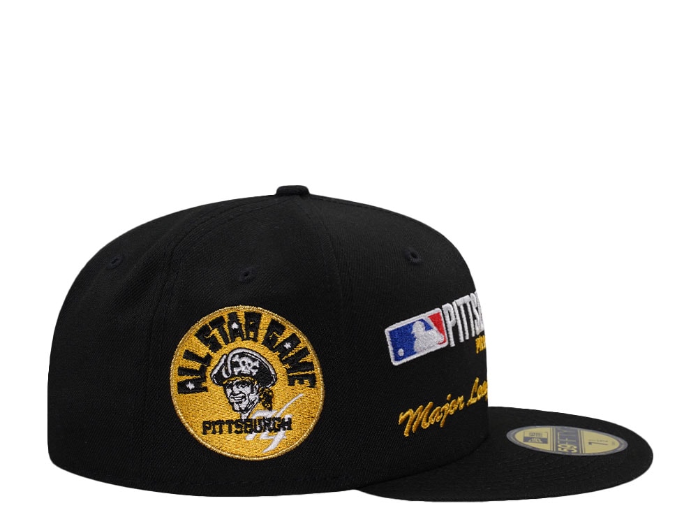 New Era Pittsburgh Pirates All Star Game 1974 Workleague Black Prime Edition 59Fifty Fitted Gorra