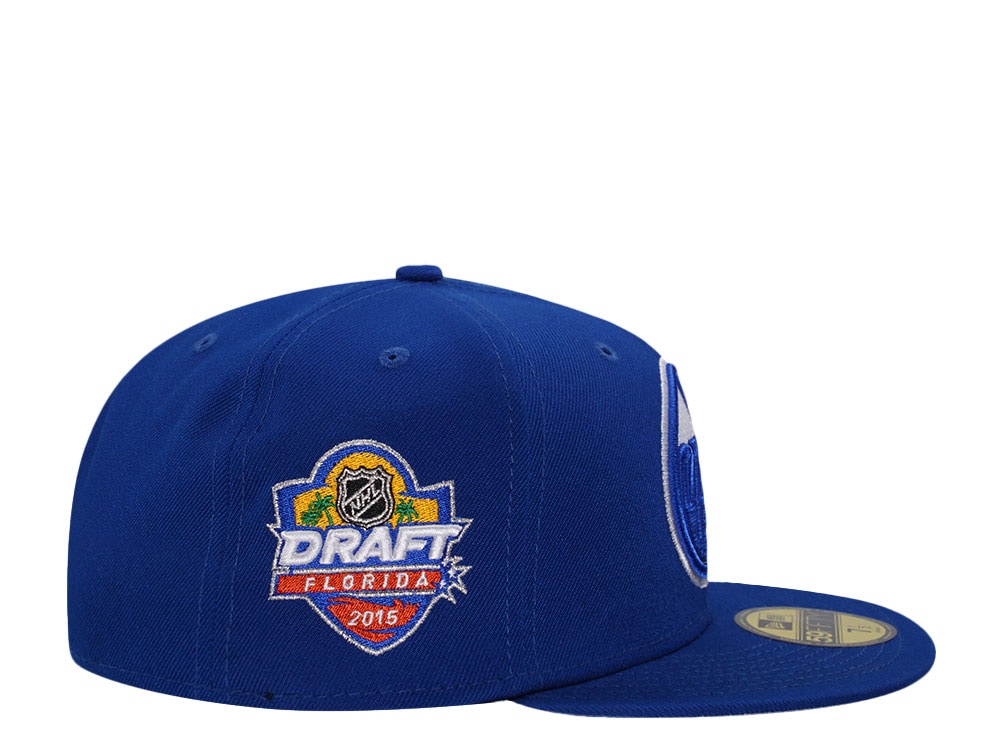 New Era Edmonton Oilers Draft 2015 Legacy Edition 59Fifty Fitted Gorra