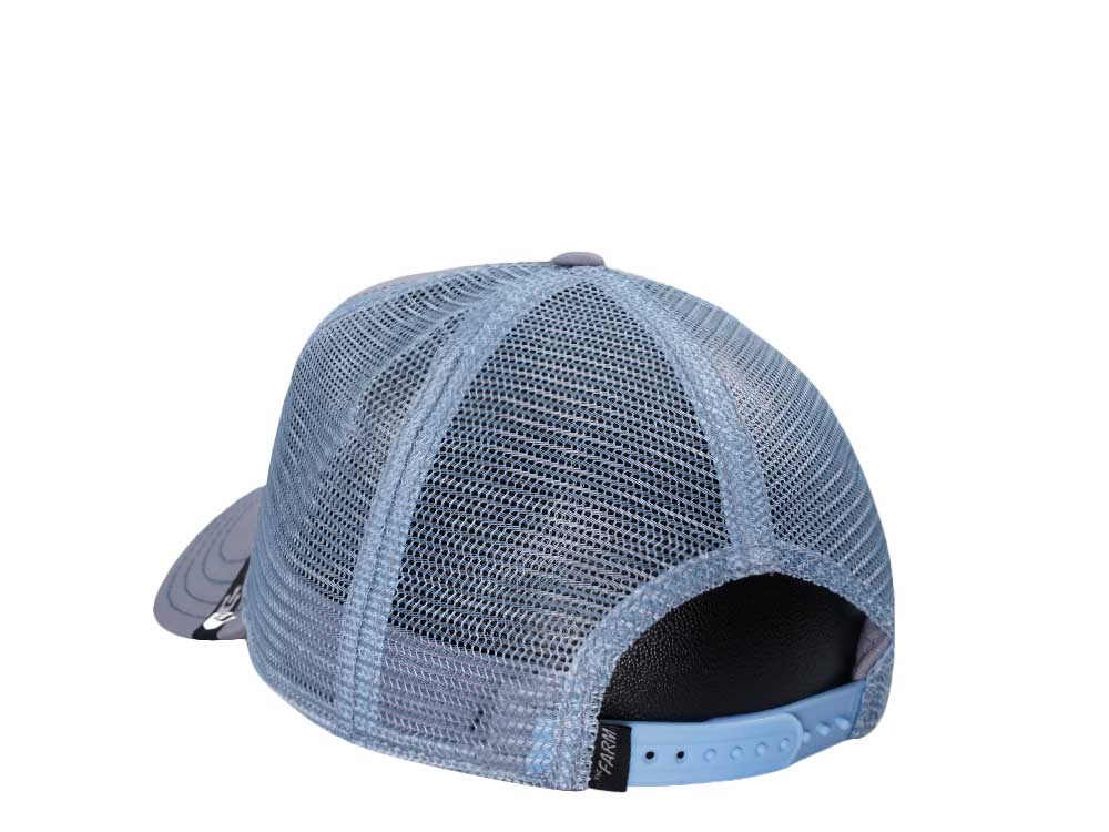 Goorin Bros The Lone Wolf Gray Trucker Snapback Gorra