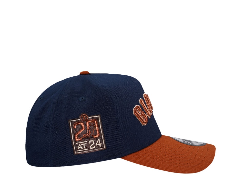 New Era San Francisco Giants 20th Anniversary Copper Two Tone 9Forty A Frame Snapback Gorra