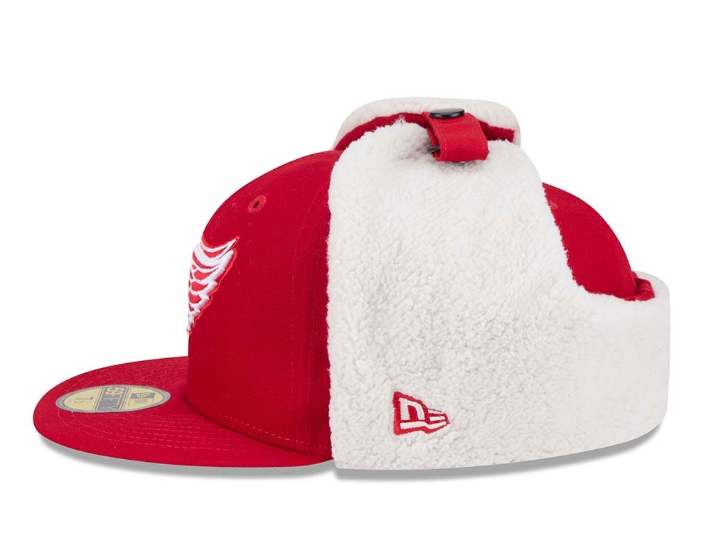 New Era Detroit Red Wings Classic Red 59Fifty Dogear Fitted Gorra