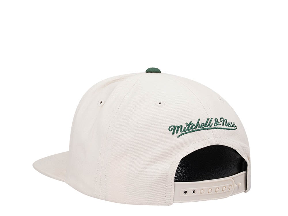 Mitchell & Ness Seattle Supersonics Reframe Retro Off White Snapback Gorra