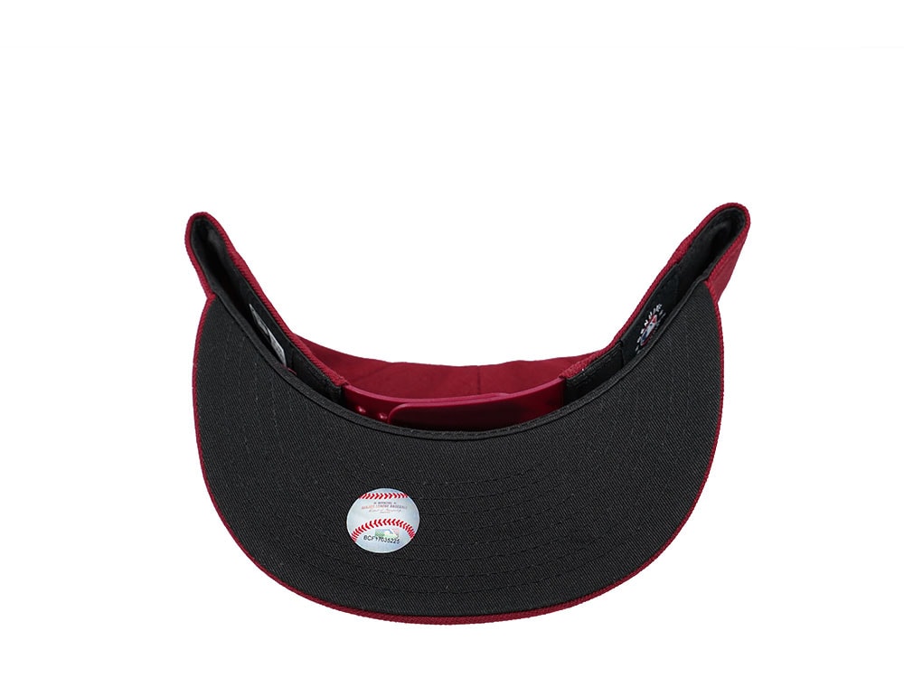 New Era Los Angeles Dodgers Skull Edition Red 9Fifty Snapback Gorra