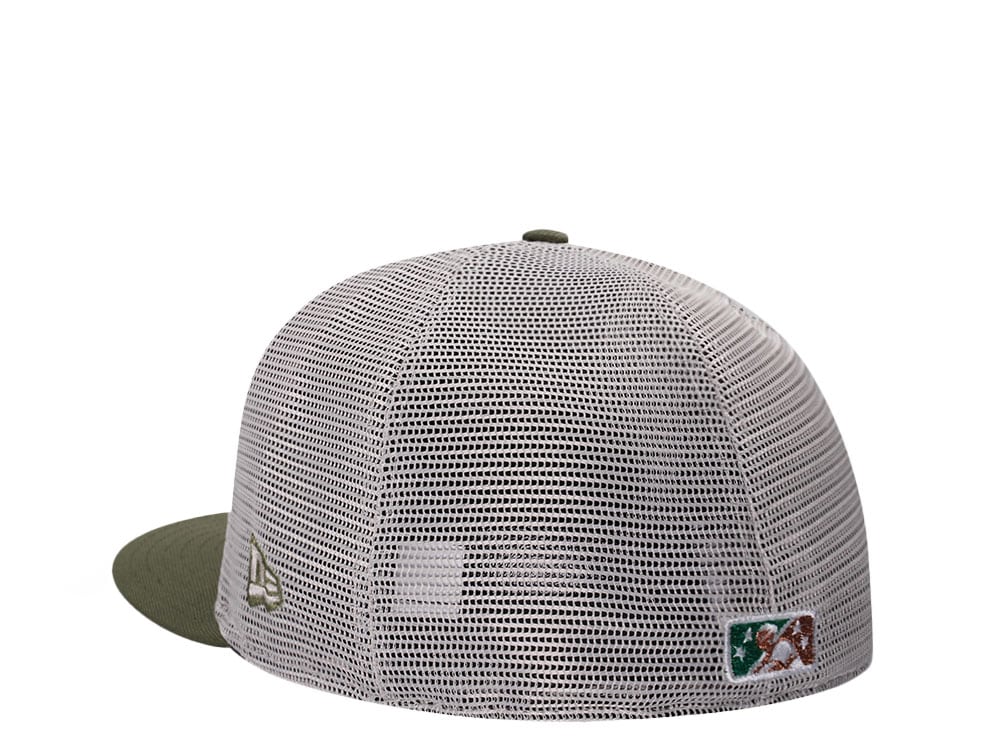 New Era Down East Wood Ducks Woodies Outdoor Edition Trucker 59Fifty Fitted Gorra