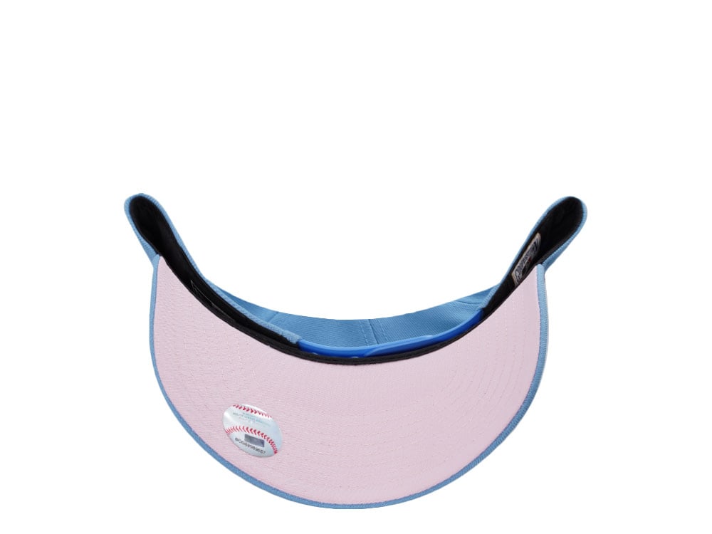 New Era Anaheim Angels 50th Anniversary Sky Pink Prime Edition 9Forty A Frame Snapback Gorra